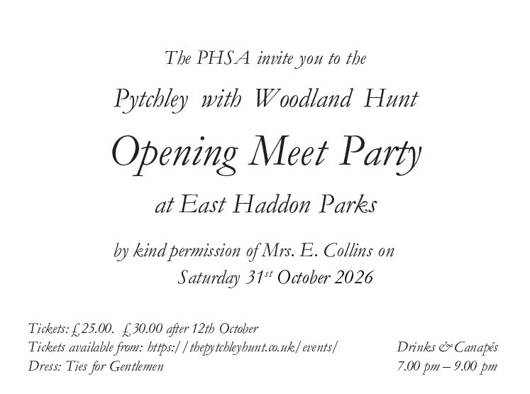 Opening Meet Party
